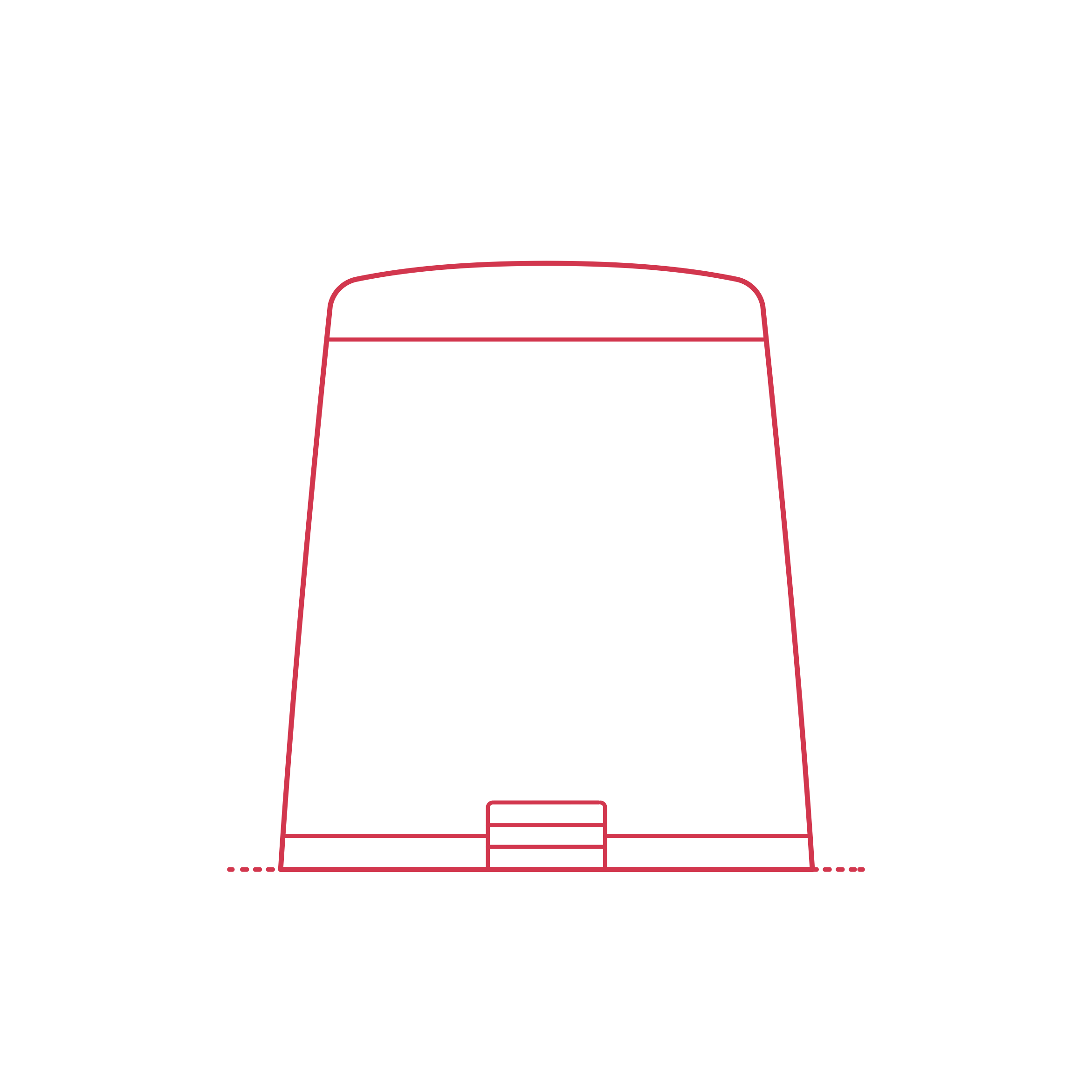 Objects Bathroom Trash Cans Ikea Snapp Pedal Bin Small Sketch Style Svg Vector Free Vectors